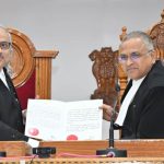 मुख्य न्यायाधीश श्री रमेश सिन्हा ने एक स्थायी जज और दो एडिशनल जज को शपथ दिलाई