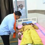 उप-मुख्यमंत्री  विजय शर्मा दुर्घटना की सूचना मिलने पर तत्काल पहुँचे पंडरिया अस्पताल घायलों से की मुलाकात