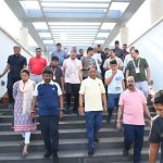 मुख्यमंत्री  विष्णुदेव साय ने आज सवेरे चिंतन शिविर के दूसरे दिन आईआईएम परिसर का मंत्रीगणों के साथ भ्रमण किया