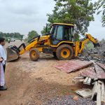 संवेदनशील मुख्यमंत्री की सख्त कार्रवाई : सेजबहार में सरकारी जमीन से हटाया गया बेजा कब्जा, पक्के निर्माण और तार फेंसिग घेरा भी तोड़ा