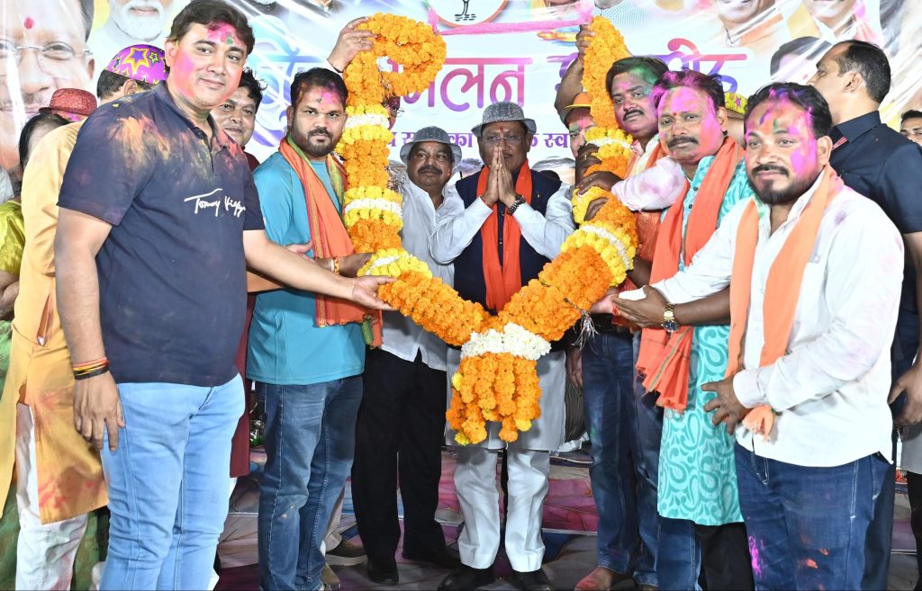 होली पर किसानों के खातों में राशि अंतरण से दोगुनी हुई त्योहार की खुशियाँ : मुख्यमंत्री विष्णु देव साय