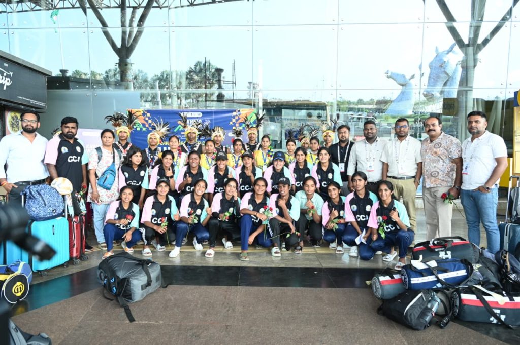 खेल प्रतिभा का महाकुंभ: छत्तीसगढ़ में ‘खेलो इंडिया ट्राइबल गेम्स’ की धूम, खिलाड़ियों का गर्मजोशी से स्वागत