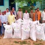 तिलहन उत्पादन बढ़ाने की दिशा में सशक्त पहल, कोटमीकला के किसानों को मिला उन्नत मूंगफली बीज