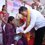 श्यामगिरी में शहीद पूर्व विधायक स्व. भीमा मंडावी को उप मुख्यमंत्री  विजय शर्मा और वन मंत्री  केदार कश्यप ने दी श्रद्धांजलि