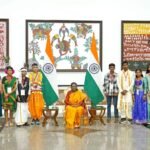 राष्ट्रपति से भेंट कर लौटे प्रतिभावान विद्यार्थियों ने मुख्यमंत्री  विष्णु देव साय से की सौजन्य मुलाकात