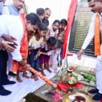 उप मुख्यमंत्री विजय शर्मा ने तीन गांवों में 1.55 करोड़ रुपए के गौरव पथ निर्माण का किया भूमिपूजन
