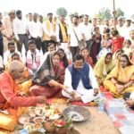 महाअष्टमी पर चलगली क्षेत्र को मंत्री  रामविचार नेताम का बड़ी सौगात मोरन नदी पर 5.91 करोड़ की लागत से बनेगा उच्चस्तरीय पुल